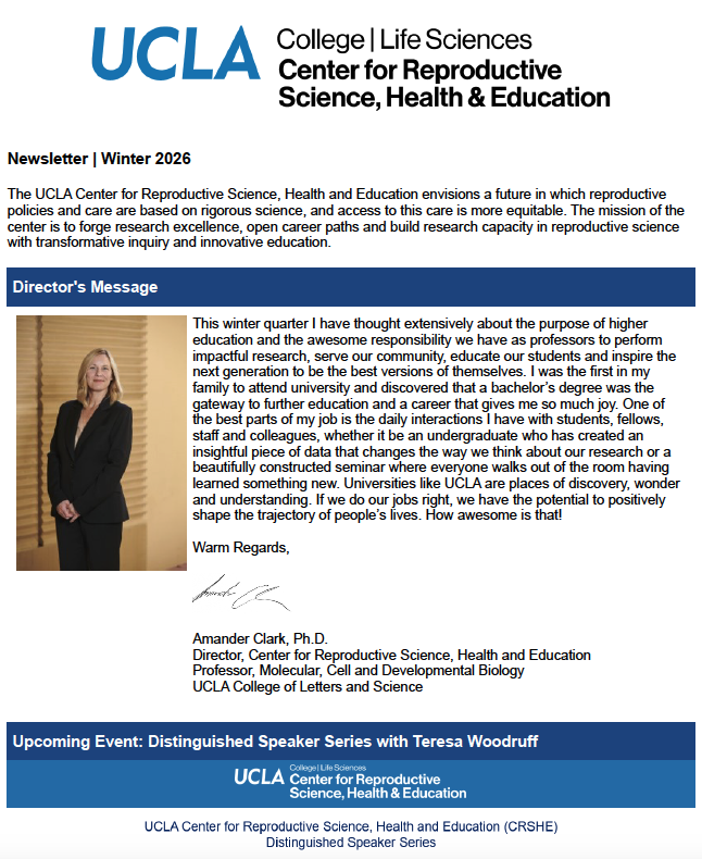 Winter 2026 Newsletter