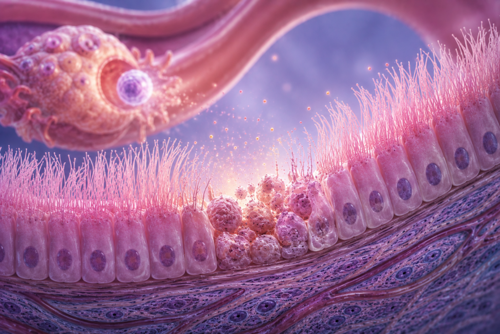 Orsulic Lab Reveals How Fallopian Tube Cells Help Protect Against Ovarian Cancer